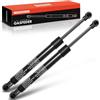 Frankberg 2x Molle a gas Portellone posteriore Bagagliaio Compatibile con Serie 3 E90 E92 316 318 320 325 330 335 M3 M GTS Limousine Coupé 2004-2013 Replace# 51247129194