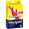 Vileda Marigold Il Sensibile 145678 Guanto, Minimo Spessore, Felpato in Puro Cotone, Manica Lunga con Bordino Frenagocce Antistrappo, M