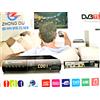 Decoder Alta Definizione Ricevitore Digitale Terrestre DVB HD MPEG LAN USB