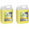 Svelto Professional 2pz SVELTO PROFESSIONAL Sgrassatore pavimenti senza risciacquo Fresco Limone 5l