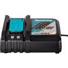 MAKITA DC18RC CARICABATTERIE LXT rapido litio 14,4V 18V ORIGINALE 240V 195584-2