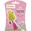 Avenue Mandarine KC076C - Un kit Fai da te che include una spilla di plastica da creare