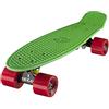 Ridge Mini Cruiser Skate Skateboard retro 22 completo con carrelli nero o bianco, fatto in l'UE, cuscinetti ABEC 7, alta qualità formula segreta di plastica
