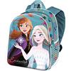 Disney Frozen 2 Enchanted-Zaino Basic, Blu, 31 x 39 cm, Capacità 18.2 L