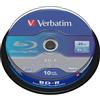 Verbatim 43742 Blu-ray registrabile (BD-R) - Confezione da 10