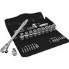 Wera 8100 SC 8 Juego de carraca Zyklop Metal