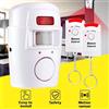 Allarme con Sensore Infrarossi 2 Telecomandi 105 DB Raggio 6 Metri First Alarm