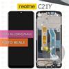 REALME DISPLAY REALME C21Y RMX3261 RMX3263 SCHERMO LCD FRAME + VETRO TOUCH SCREEN