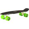Ridge Mini Cruiser Skate Skateboard retro 22 completo con carrelli nero o bianco, fatto in l'UE, cuscinetti ABEC 7, alta qualità formula segreta di plastica