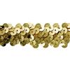 Prym Sequin Lace Elastic, 25 mm, Gold, 25 m