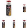 AMBRO-SOL SPRAY YOUR FACTORY OF AEROSOL Ambro-Sol V400TEMP4 Smalto/Vernice Alte Temperature, Consente di Rinnovare le Superfici Normalmente Soggette ad Alte Temperature, Bomboletta Riciclabile 400 ml, Bianco, Confezione da 5