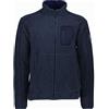 CMP Strick Fleece Jacke 39H3757, Giacca Uomo, Blu Navy, 50