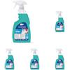 SANITEC igiene sicura Sanitec Igienikal Detergente Disincrostante Profumato a Base di Acido Fosforico e Acido Citrico, Rimuove Sporco, Calcare e Residui di Sapone da Tutte le Superfici, Made in Italy 750 ml,Confezione da 5