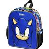 Cr Group Zaino Zainetto Asilo Sonic The Hedgehog - Nuova Collezione 2023/2024