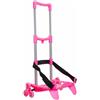 SEVEN Carrello Trolley Porta Zaino 3 Ruote Pieghevole Seven Fuxia - Novità 2021/2022