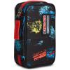 SEVEN Astuccio 1 zip Completo Scuola Seven Speed Case Scratchy Boy, Novità 2022/2023
