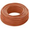 Cavo elettrico flessibile UNIPOLARE colore marrone 100 metri 2,5 mmq.