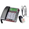 saiet TELEFONO A FILO CON TELECOMANDO SOS AMPLICOMMS AP.3806.00 GBC
