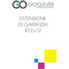 GOCLEVER ESTENSIONI GARANZIA K12+12 (TOT 3 ANNI) + di cui 1° ANNO KASKO - attivabile su t