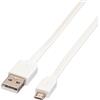 SECOMP Cavo Micro USB 2.0 1,0mt White Type USB A/F Micro B/M (11.02.8761-10)