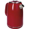 Brandani Bollitore Acqua Elettrico 1,7 L Brandani 1950 Rosso 51953 Inox