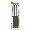 Kaimano COLTELLI DA BISTECCA PZ6 NERI KAIMANO ITALICUS COLTELLO CARNE BRACERIA BBQ