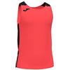 Joma Joma102222.041.2XL Canotta Record II Fluoro Nero Corallo