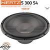 HERTZ S 300 S4 Subwoofer per Auto 30 cm 1000W 250W Rms 4 Ohm Altoparlante Bassi