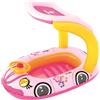 Bestway Canotto Macchina con cappotta per Bambini, ideale per Piscina o Mare 98x66 cm
