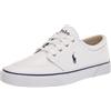 Polo Ralph Lauren Faxon X, Scarpe da Ginnastica Uomo, Bianco Navy Pp, 40 EU