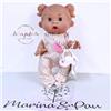 NINES D'ONIL Pepote PEPOTES 28cm Bambola Profumata Collezione Vinile Mini Reborn