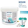 METACRIL ChlorNet 20 4 azioni 5 KG + Dosatore Galleggiante per SPA e PISCINA