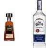 Jose Cuervo 1800 Anejo - Tequila premium 100% Blue Agave invecchiato in botti di rovere francese. Bottiglia da 70cl, Vol. 38% & Jose Cuervo Especial Silver - Tequila bianco non invecchiato Vol.38%.