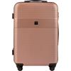 W WINGS WINGS LUGGAGE Carrello Spazioso - Valigia Leggera Per Aeroplano - Custodia Lussuosa e Moderna Con Impugnatura Telescopica a Due Stadi e Lucchetto a Combinazione
