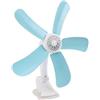 Arrango Mini Ventilatore Elettrico con Clip Pinza da Tavolo Scrivania 5 Pale Portatile