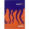 Smemoranda Octopus Special Edition - Diario Scuola datato 2022-2023 - 16 Mesi - 13x17,7 cm - Agenda Scolastica con Planner e Sticker - Settembre 22 / Dicembre 23 - 544 pag - Arancione e Viola