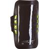 Wheel Bee Schildkröt Fun Sports Wheel-Bee Brassard, Bracelet De Sport Led Night Hawk, Pour Running, Comprend 8 Lumières Led, 950015 Marsupio portasoldi, 41 cm, Nero (Noir)