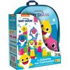 Lisciani giochi Shark Zainetto Costruzioni Baby Shark 36 Pezzi, 83770
