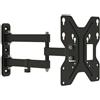 sg Staffa tv braccio 3 snodi da 23" 24" 32" 37" 42" supporto parete muro snodabile