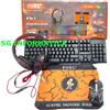 FOYU Kit Gaming Tastiera PC + Mouse Gaming + Cuffie Gaming 4 in 1 RETROILLUMINATO RGB