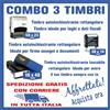 MAXSTAMP COMBO TIMBRI TIMBRO MACCHINETTA AUTOINCHIOSTRANTE GOMMINA RESINA PERSONALIZZATO
