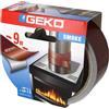 GEKO NASTRO ALLUMINIO ALTA TEMPERATURA MT.9 MM.40 MARRONE ADESIVO CAPPE STUFE