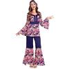 Amscan 9907000 - Costume da pulcino hippy da donna, taglia 45-44, da donna, rosa