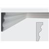 10 CORNICI IN POLISTIROLO TAGLIATE 100 X 36 X 1000 MM NEGOZI CASA LOCALI DECORI