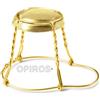Opiros GABBIETTE FERMATAPPO CON CAPSULA METALLICA CAPPELLOTTO PER TAPPI pz.50 ORO/ORO
