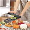 TAGLIA AFFETTA VERDURE FRUTTA MULTIFUNZIONE AFFETTATRICE SMINUZZA SBUCCIA CUCINA