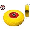 RUOTA RUOTE GOMMA GOMME PIENE CARRELLO PORTAPACCHI TRASLOCO 260X85 ANTI FORO TOP