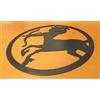 segno zodiacale del sagittario in ferro taglio laser da appendere idea regalo