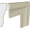 10 PEZZI CORNICE PROFILO ESTERNO CASA POLISTIROLO RESINATO 11,5 X 3,6 X 150 CM