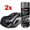 D-GEAR 2x PELLICOLA VERNICE SPRAY RIMOVIBILE NERO OPACO AUTO MOTO 400ML D-GEAR CERCHI